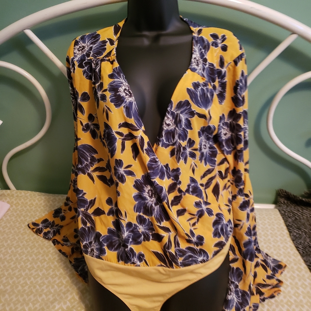 floral bodysuit